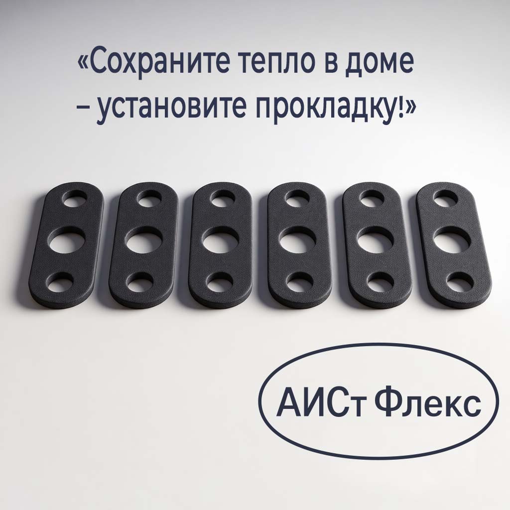 Уплотнитель для ручки окна, 6 шт. - цена по запросу